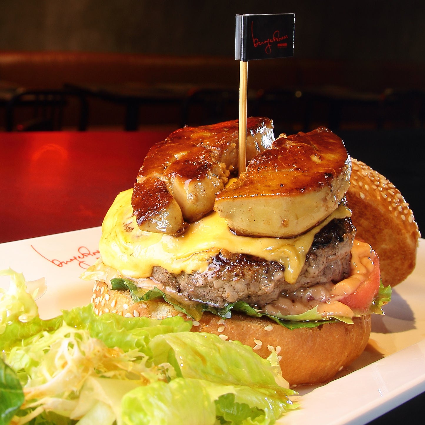 Double Foie Gras Beef Burger 雙鵝肝牛肉漢堡