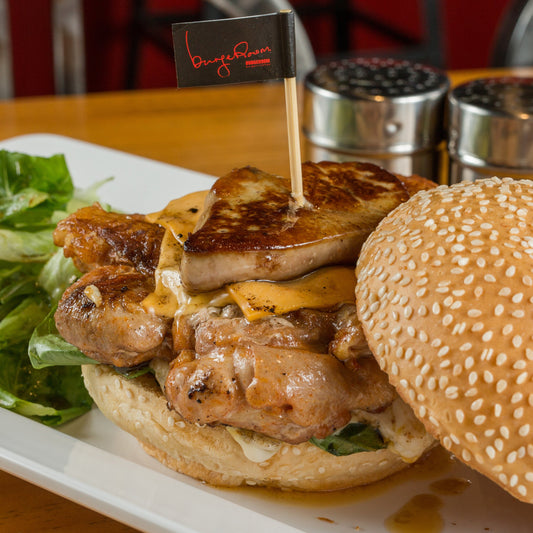 Foie Gras Beef Burger foie gras beef burger