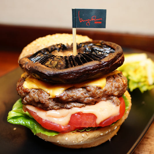 Mushroom Beef Burger fresh mushroom beef burger
